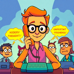 Whose Hello Is It Anyway? - Text-based game