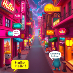 Whose Hello Is It Anyway? - Text-based game