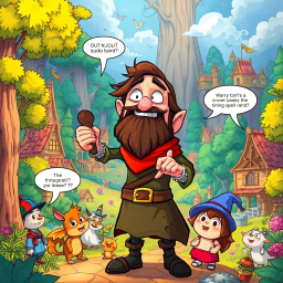 Whose Prophecy is it Anyway? - Text-based game