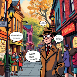 Whose Hello Is It Anyway? - Text-based game