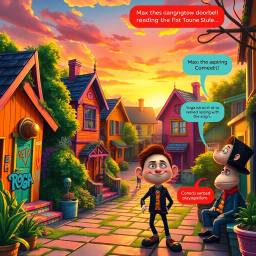 The Welcome Wagon - Text-based game