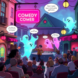 Hello, Whose Ghost Is It Anyway? - Text-based game