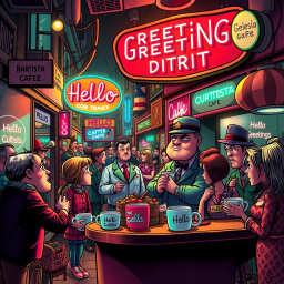 Whose Hello Is It Anyway? - Text-based game