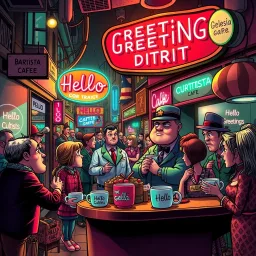 Whose Hello Is It Anyway? - Text-based game
