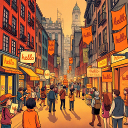 Whose Hello Is It Anyway? - Text-based game