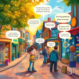 Whose Hello Is It Anyway? - Text-based game