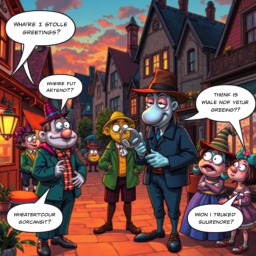 Whose Hello is It Anyway? - Text-based game