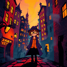 Whose Shadow Is It Anyway? - Text-based game