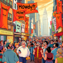 Whose Hello Is It Anyway? - Text-based game