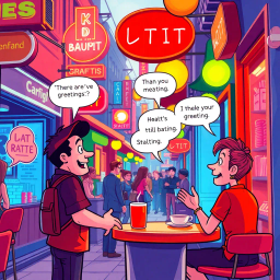 Whose Hello Is It Anyway? - Text-based game