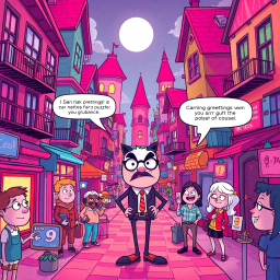 Whose Hello Is It Anyway? - Text-based game