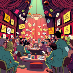 Whose Hello Is It Anyway? - Text-based game