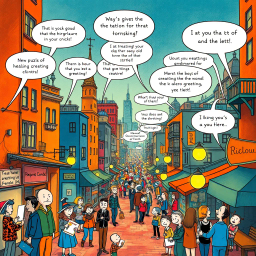 Whose Hello Is It Anyway? - Text-based game