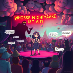 Whose Nightmare Is It Anyway? - Text-based game