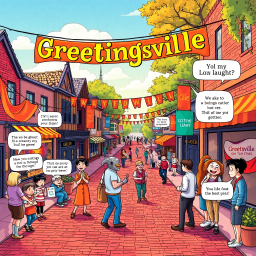 Whose Hello Is It Anyway? - Text-based game