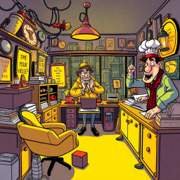 Whose Hello Is It Anyway? - Text-based game