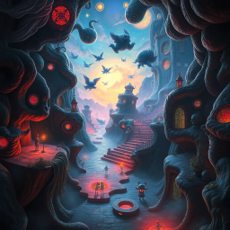 Nightmare Threads - Text-based game