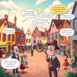 Whose Hello Is It Anyway? - Text-based game