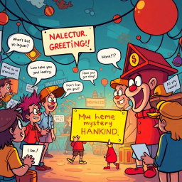 Whose Hello Is It Anyway? - Text-based game