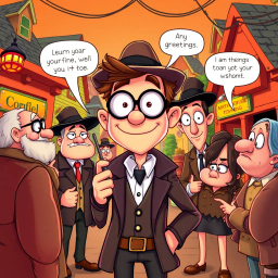 Whose Hello Is It Anyway? - Text-based game