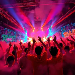 Rave Wars - Text-based game