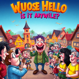 Whose Hello Is It Anyway? - Text-based game