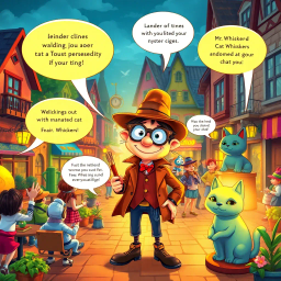 Whose Hello is it Anyway? - Text-based game