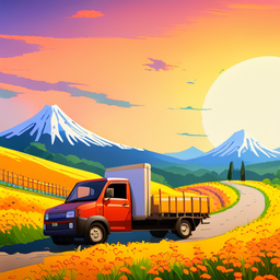 Kei Truck Adventures - Text-based game