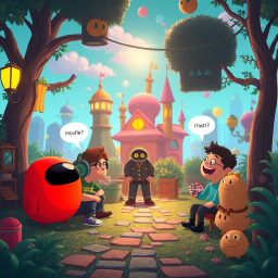 Whose Hello is it Anyway? - Text-based game