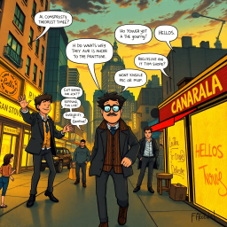 Whose Hello Is It Anyway? - Text-based game