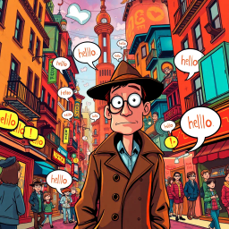 Whose Hello Is It Anyway? - Text-based game