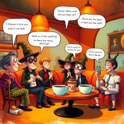 Whose Hello Is It Anyway? - Text-based game