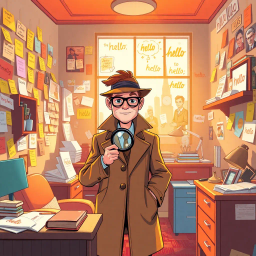 Whose Hello Is It Anyway? - Text-based game