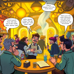 Whose Hello Is It Anyway? - Text-based game