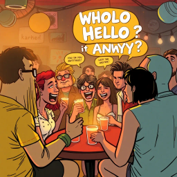 Whose Hello is it Anyway? - Text-based game