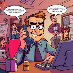 Whose Hello Is It Anyway? - Text-based game