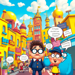 Whose Hello Is It Anyway? - Text-based game