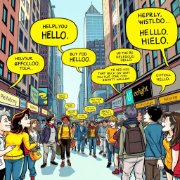 Whose Hello is it Anyway? - Text-based game