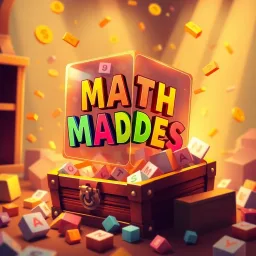 Spinning Cube Math Madness - Text-based game