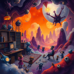 Whose Nightmare Is It Anyway? - Text-based game