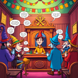 Whose Hat Is It Anyway? - Text-based game