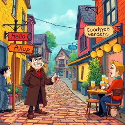 Whose Hello is it Anyway? - Text-based game