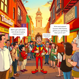 Whose Hello Is It Anyway? - Text-based game