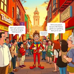 Whose Hello Is It Anyway? - Text-based game