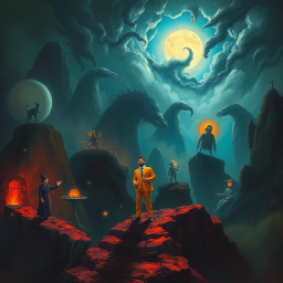 Whose Nightmare Is It Anyway? - Text-based game