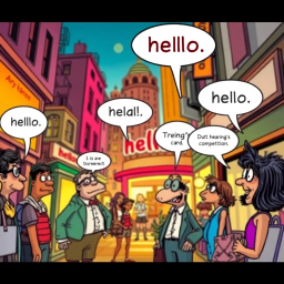 Whose Hello Is It Anyway? - Text-based game