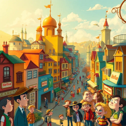 Whose Hello Is It Anyway? - Text-based game