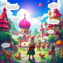 Whose Hello Is It Anyway? - Text-based game