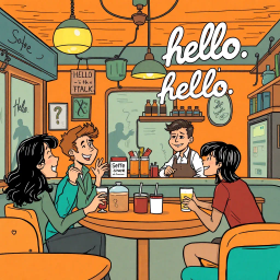 Whose Hello Is It Anyway? - Text-based game