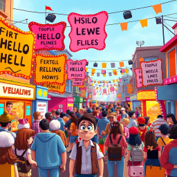 Whose Hello Is It Anyway? - Text-based game